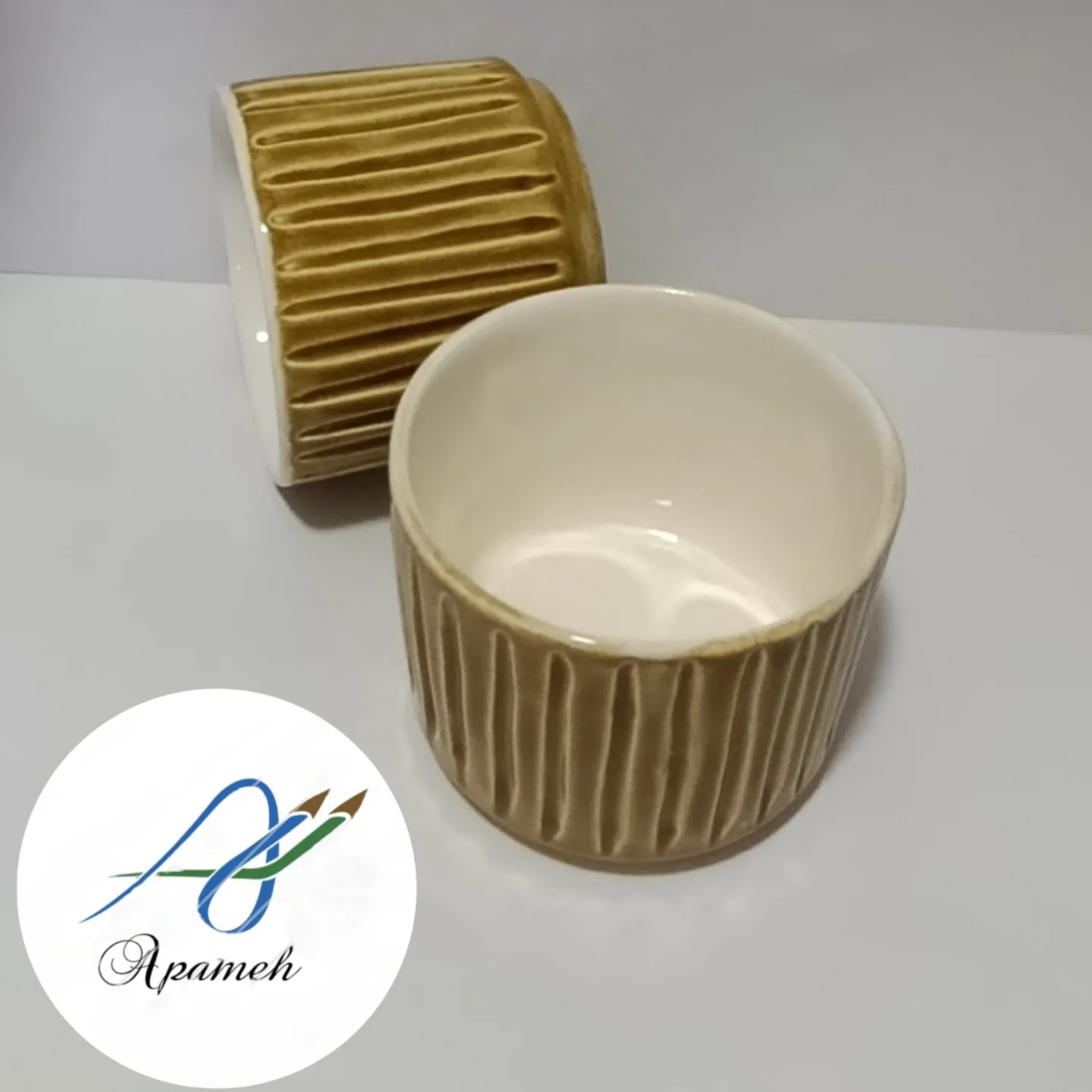 لیوان شیاردار سرامیکی