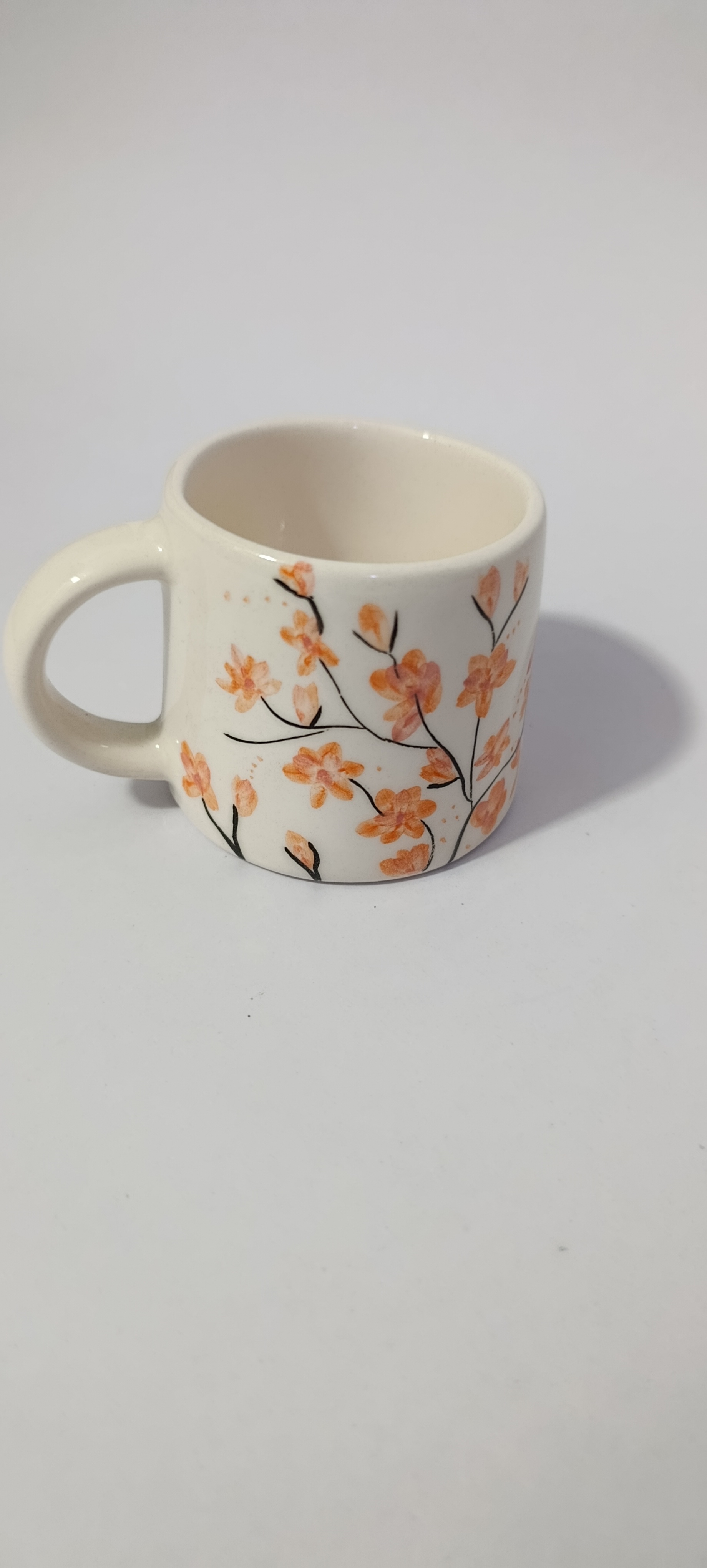 فنجان و نعلبکی طرح شکوفه